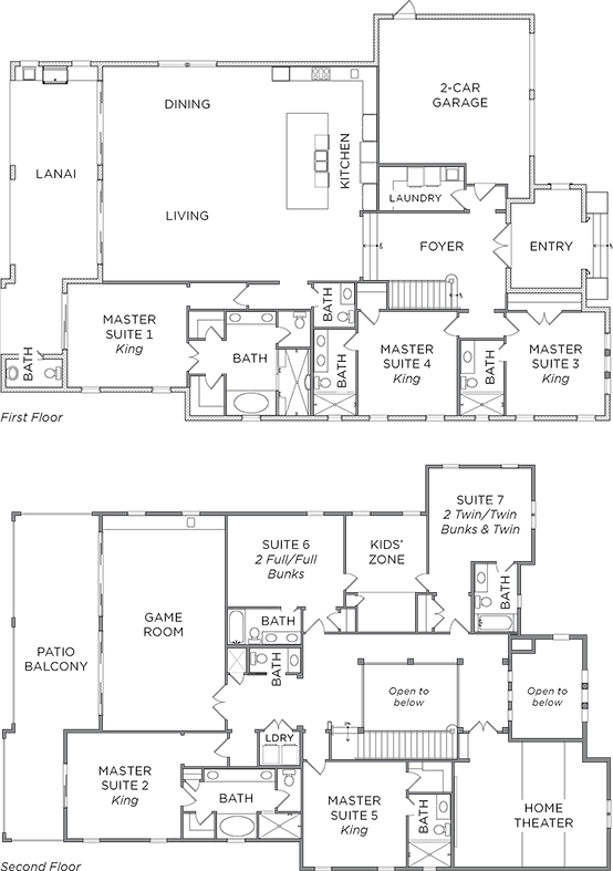 Floor Plan for Disney's Diggs
